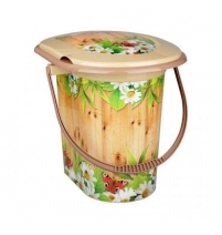 Ведро-туалет 17л. Летний день арт. М2328