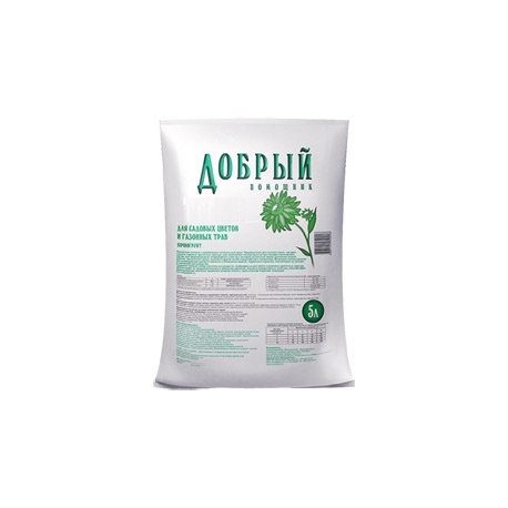 Грунт 'Добрый помощник' для садовых цветов и газонных трав 5л арт.700814