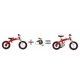 Велобалансир + 2-х колесный велосипед Hobby Bike    
