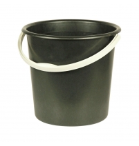 Ведро 10л 2 сорт черное арт. М2057