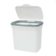 Контейнер для стирального порошка 10 л Ротанг арт. 2111 Белый