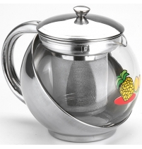 Заварник SK 0,7л металлический (х24) арт. 2025