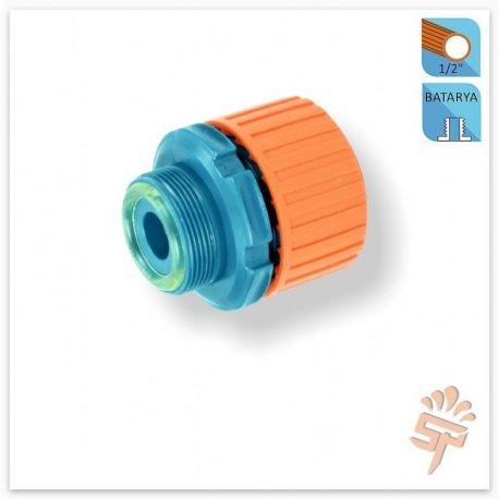 Муфта на кран с внешней резьбой 1/2" Sayim арт. ТУР-82