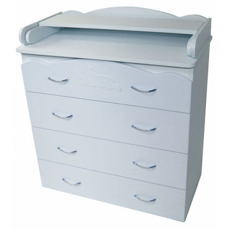 Комод Valle Bear Белый