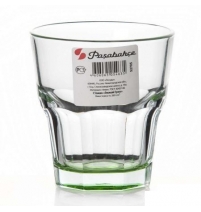 Стакан "Энжой Грин" 265 мл (дно зеленое) арт. 52705SLBD8