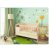 Кроватка трансформер Valle Sofia цв. Слоновая кость