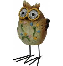 Садовый светильник на солнечной батарее ЭРА SL-RSN17-OWL2 "Сова на ножках"  арт. Б0018815