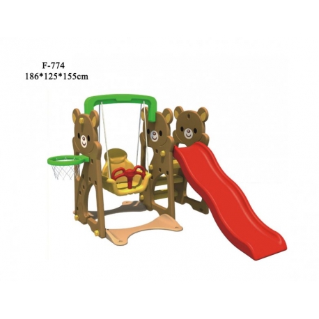 Детский игровой комплекс FAMILY "Медвежата" арт. F-774