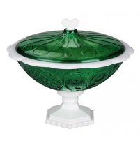 прозрачно зеленый-белый арт. М5474 (59-0490)