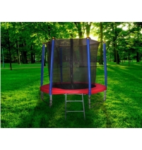 Батут FAMILY с защитной сетью диаметр 3,05м арт. FamСеть10'