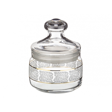 Банка "Белые розы" LEFARD арт. 484-382