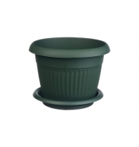 Кашпо Ливия 0,6л с поддоном арт. М 3009