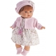 Кукла Juan Antonio Munecas Кристиана в розовом, плачущая, 30 см арт. 1338P