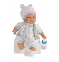 Кукла Juan Antonio Munecas София с аксессуарами в голубом,37см арт. 1442B