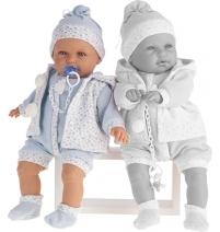 Кукла Juan Antonio Munecas Бенита в голубом, озвучена, 55см арт. 1900P