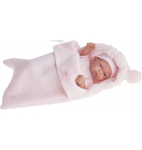 Кукла-младенец Juan Antonio Munecas Карла в розовом конверте, 26 см арт. 4066P