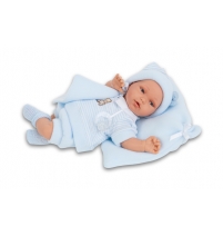 Кукла Juan Antonio Munecas Марти в голубом, озвучена, 29 см арт. 1776B