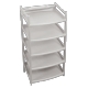 Этажерка для обуви большая (5 полок) в ассортименте арт.BQ2810