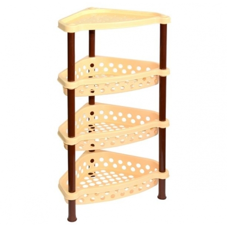 Этажерка угловая 4-яруса Violet арт.1604