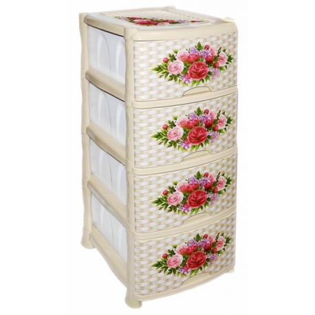 Комод 4 секции Букет арт. 0352/73 