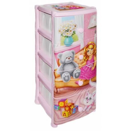Комод 4 секции Кукла арт. 0352/64 