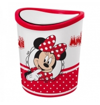 Контейнер для мусора настольный 1.6л DISNEY Белый Минни Маус арт. М 2491-Д