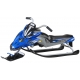 Снегокат Yamaha Apex Snow Bike Titanium black/blue арт. YM13001
