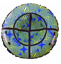 Санки надувные Тюбинг RT Калейдоскоп, диаметр 105 см