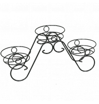 Подставка для цветов Фиалка 3 арт. 149