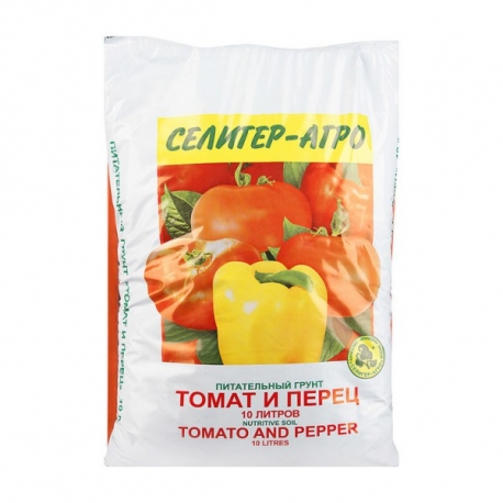 Торфяной грунт "Томат и Перец" 10л.