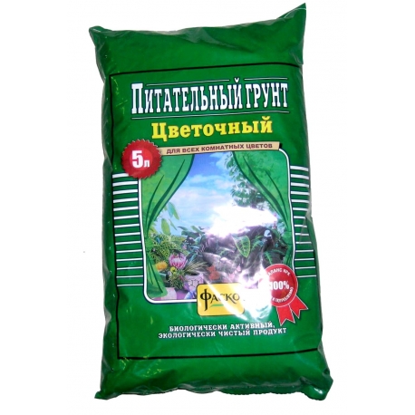 Грунт "Цветочный" 5л. арт. 00071533/Тп0101ЦВЕ02