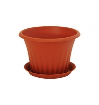 Кашпо Кэрол D 140мм с подставкой арт. М 3154