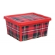Контейнер пластиковый для хранения Деко Клетка 2л арт. М 2355