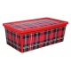 Контейнер пластиковый для хранения Деко Клетка 5,5л арт. М 2356