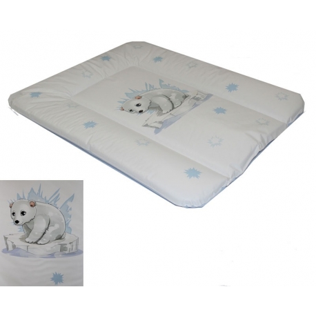 Матрас пеленальный на комод Ceba Baby Мишка на льдине
