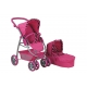 Коляска для кукол 2 в 1 Амидея арт.8567