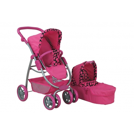 Коляска для кукол 2 в 1 Амидея арт.8567