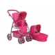 Коляска для кукол 2 в 1 Амидея арт.8567