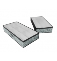 Коробка для обуви на 9 пар Кружево 90х45х15см арт. 212