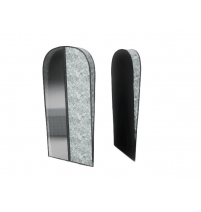 Чехол объемный для одежды большой Кружево 60х130х10см арт. 218