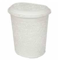 Корзина для белья в ванную Кружево 50л арт. М 2603