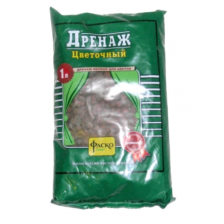 Дренаж для цветов керамзитовый мелкий 1л. арт. Of000006709 (74 601)