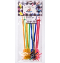 Палочка для коктейля Ананас 235мм 10 шт арт. 63104 (234 546)