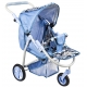 Коляска для кукол Wakart Анна 3-колесная