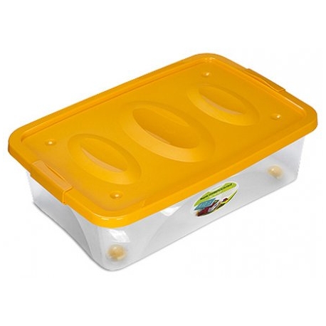 Пластиковый контейнер для хранения Астело 600х400х180мм арт.С664