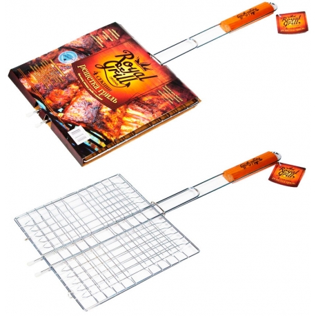 Решетка-гриль универсальная 4 секции 27х24см RoyalGrill арт. 80-020 (235 393)