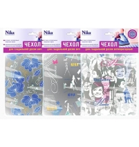 Чехол для гладильной доски антипригарный с поролоном 46*129 арт. ЧПА