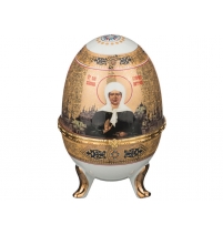 Пасхальная шкатулка-яйцо Св.Матрона Московская арт. 55-2395