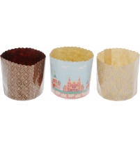 Набор бумажных форм для выпечки куличей Marmiton арт. 11349