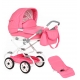 Коляска для кукол 2 в 1 Gusio Синтия